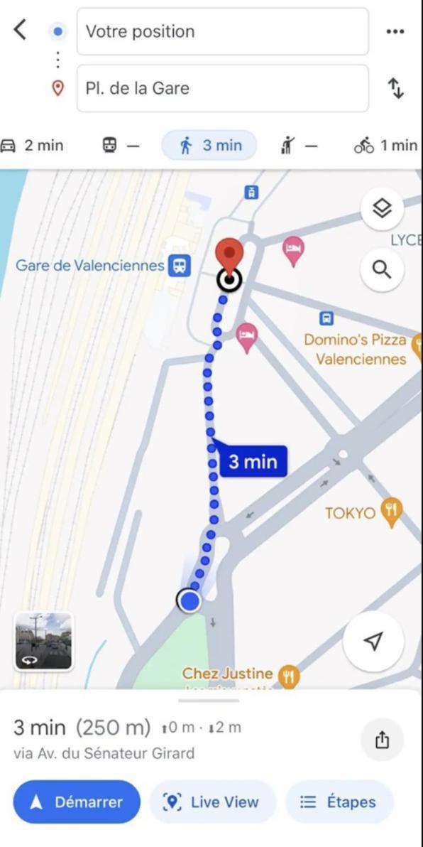 Apt Des Artistes, 3 Min A Pied Gare Et Centre Valenciennes Luaran gambar